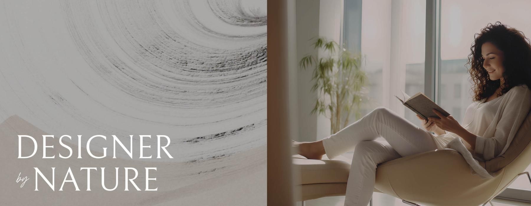 a person sitting on a chair